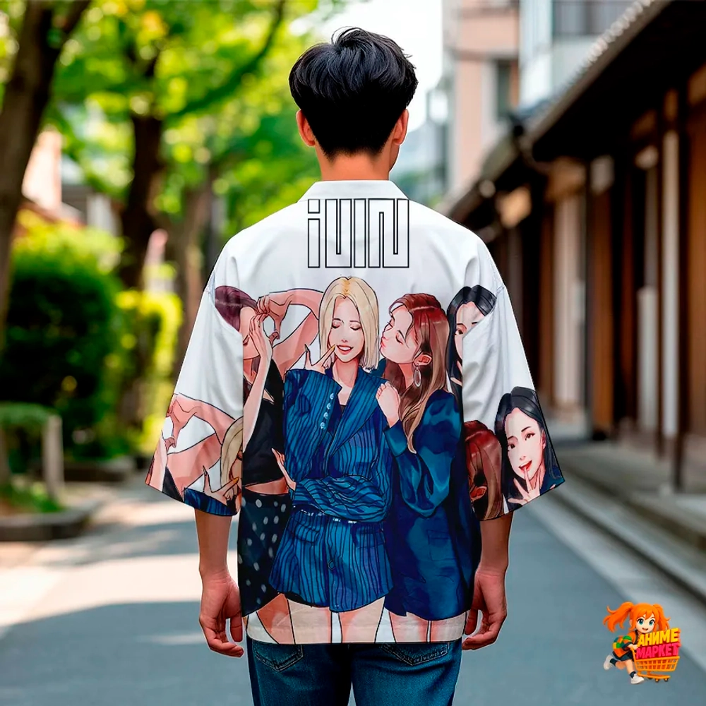 Рубашка хаори японская (G)I-DLE