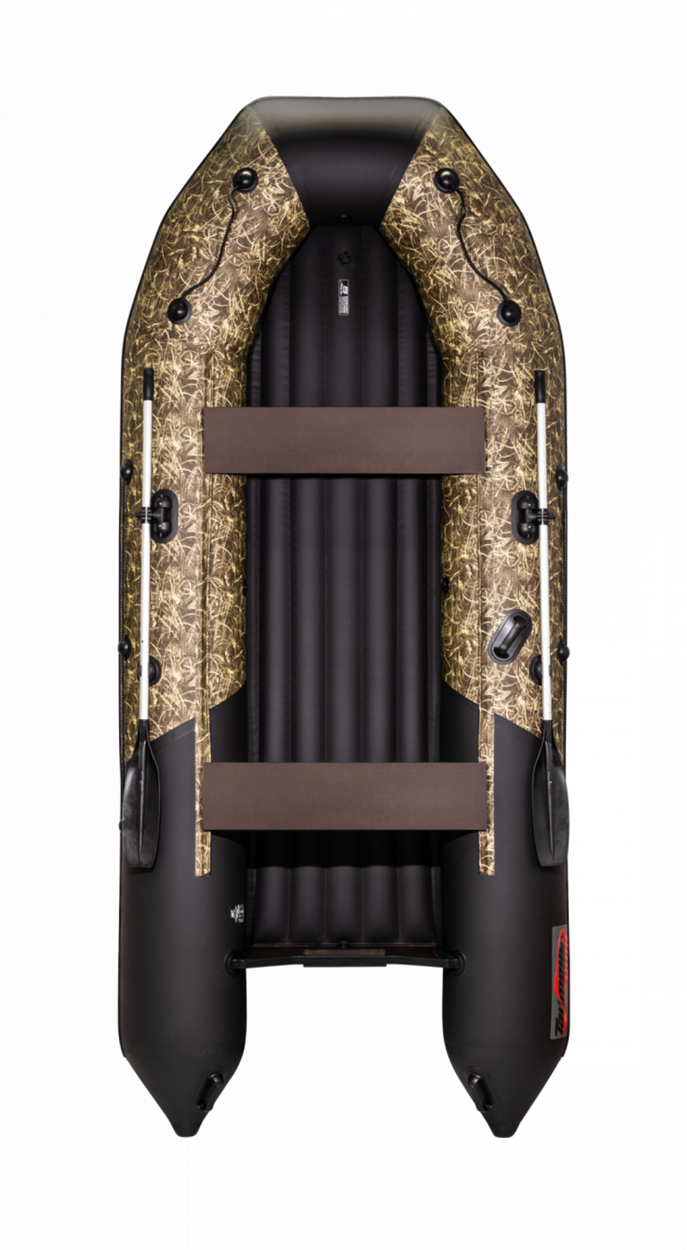 Таймень NX 3800 НДНД PRO камуфляж камыш/черный + PARSUN T 9.9 (15) BMS (комплект лодка + мотор)