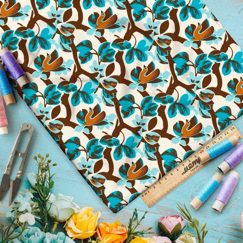 Ткань Ниагара Софт романтический этюд