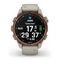 Умные часы Garmin Descent MK3i - 43 мм Бронзовый титан с PVD-покрытием, силиконовый ремешок французского серого цвета и трансивер Descent T2