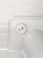 Стол пластиковый Элластик-Пласт Ola Dom 76x76см квадратный (белый)