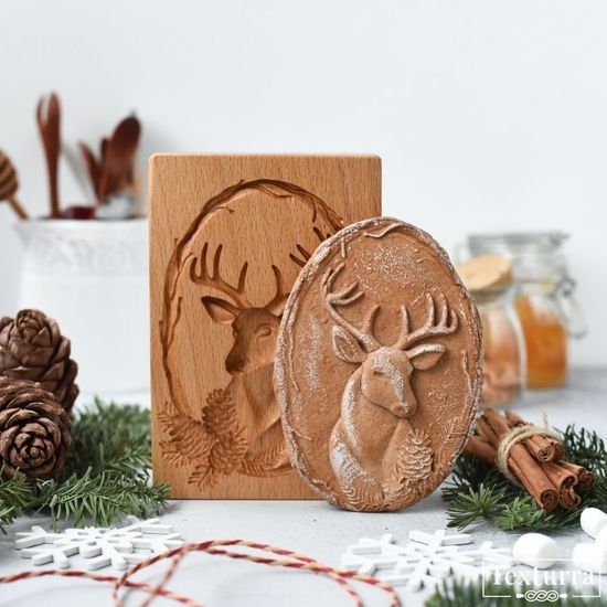 Пряничный штамп Благородный олень