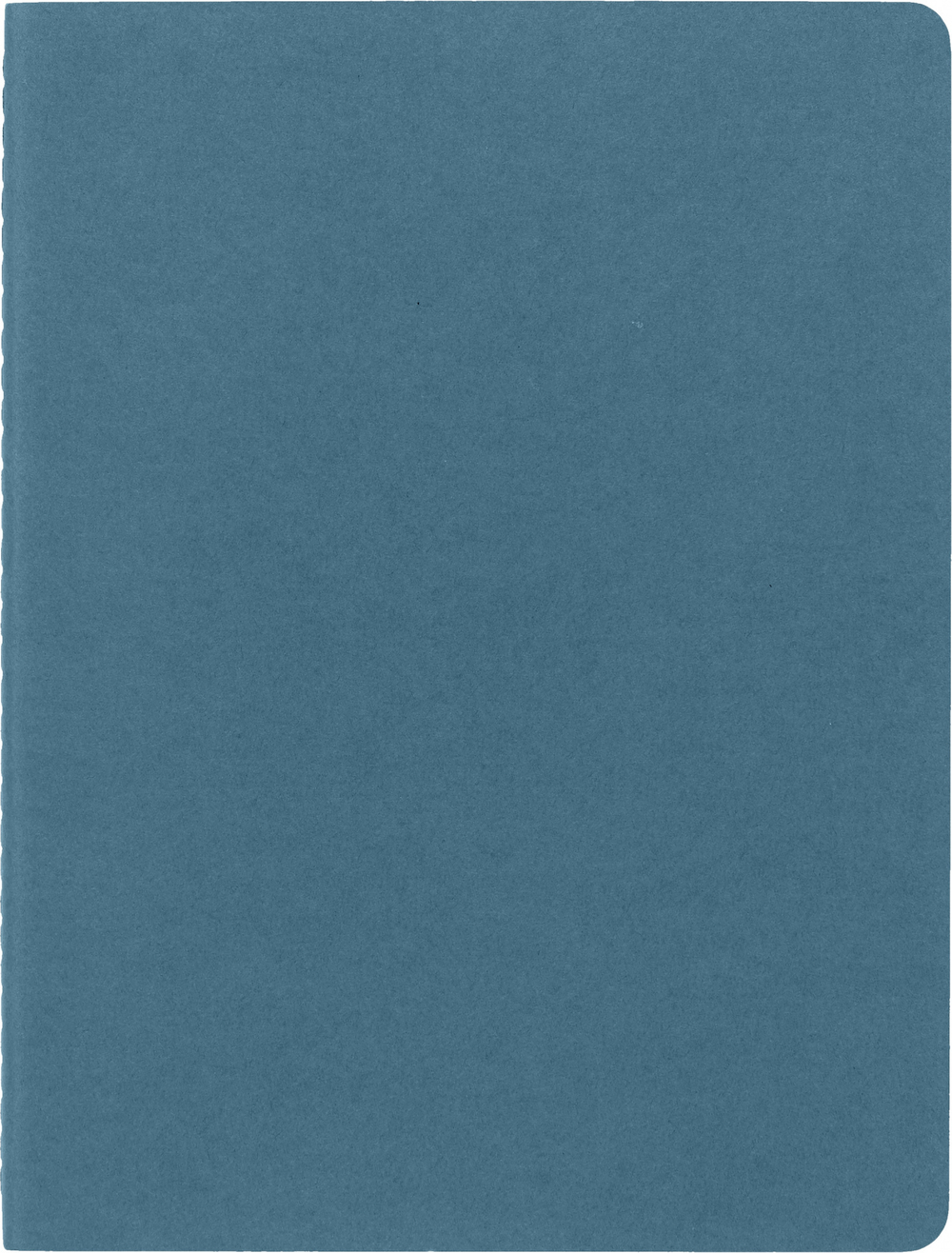 Блокнот Moleskine Cahier Journal (CH021B44) 19х25см обложка картон 120стр. в линейку, голубой (3шт)