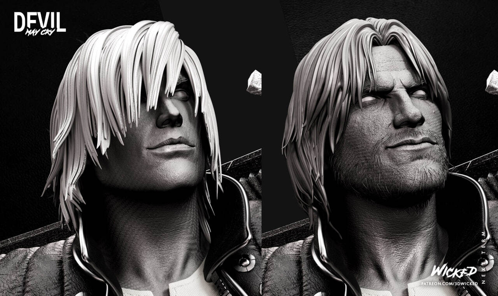 Данте девил май край Дьявол может плакать Фигурка Dante Devil May Cry dmc