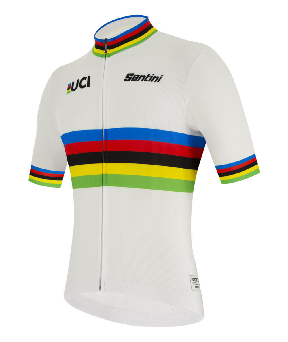 Арт RE94075CWORLDECO Джерси OFFICIAL UCI WORLD CHAMPION бел 4XL