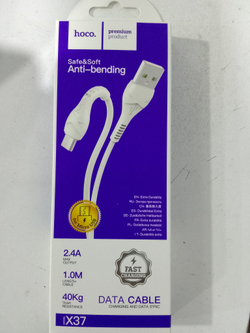 Кабель USB - микро USB HOCO X37 Cool power, 1м, 2.1A, белый