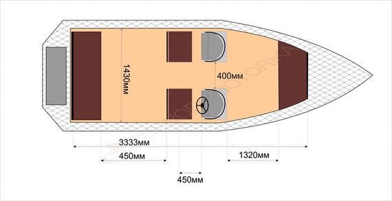 Алюминиевый катер WYATBOAT Wyatboat-490 DC