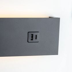 Citilux Декарт CL704461 LED USB Светильник с выключателем Чёрный