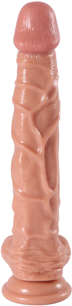 Реалистичный фаллоимитатор с функцией ротации и вибрации с дистанционным управлением