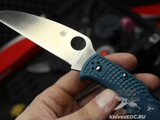 Нож складной Spyderco Endura 4 Wharncliffe K390 Cobalt 10FPWK390