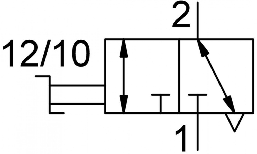 HE-3-3/8-QS-10 Отсечной клапан