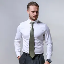 Галстук оливковый