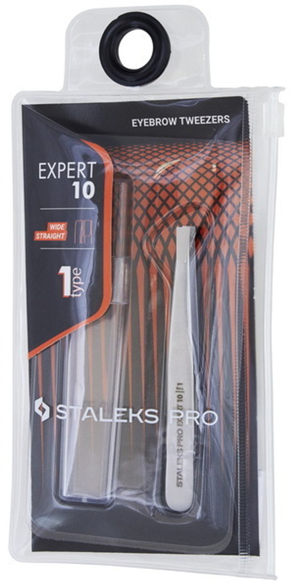 Пинцет для бровей EXPERT 10 TYPE 1 STALEKS