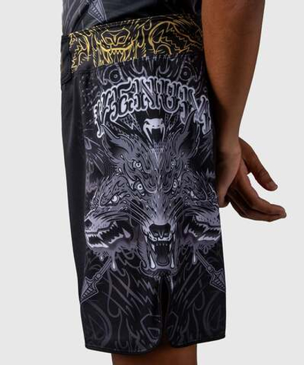 Шорты ММА детские Venum Wolf Atak Black/Grey