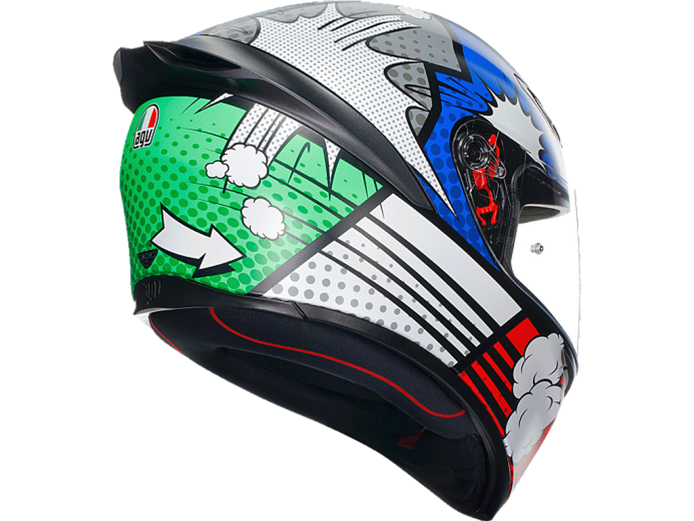 AGV K-1 ECE 2206 BANG MATT ITALY/BLUE