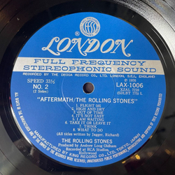 Винтажная виниловая пластинка LP The Rolling Stones Aftermath (Japan 1978) (No Obi) Lady Jane