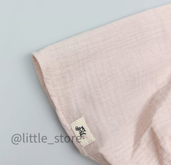 Косынка муслиновая, Бежевая пудра