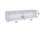 Полка навесная Бруклин 150ГНГ-3