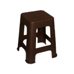 Табурет большой Плетеный коричневый