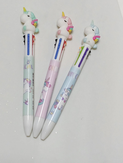 Ручка 6 цветов A402