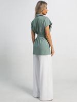 Костюм Эври Дэй (бело-зеленый) К15923-5М LT Collection