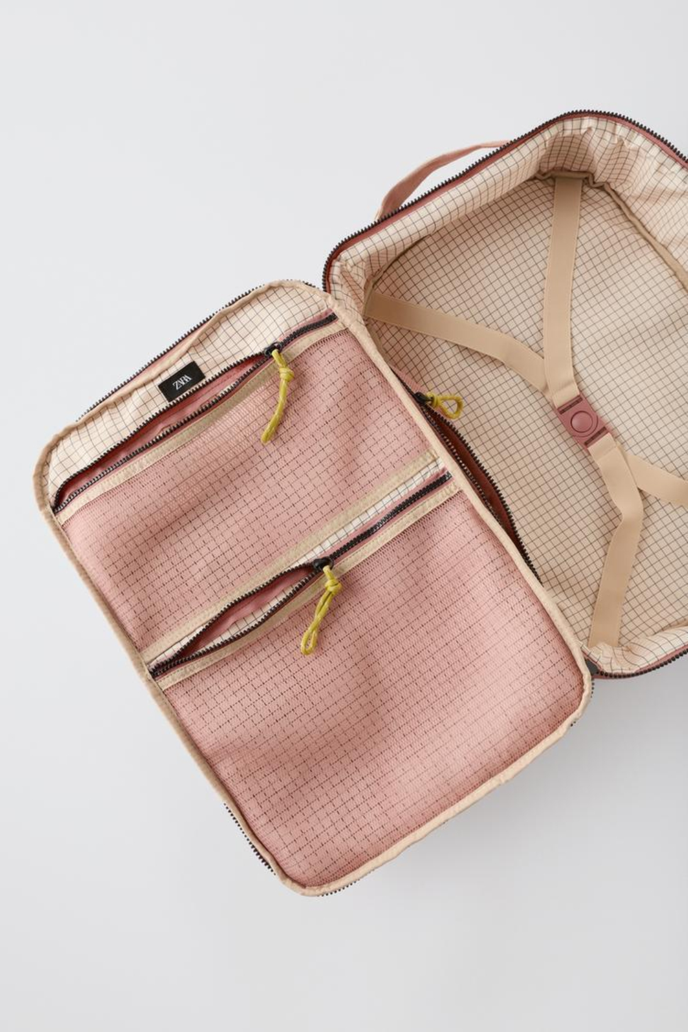 ZARA ДОРОЖНЫЙ РЮКЗАК, РОЗОВЫЙ