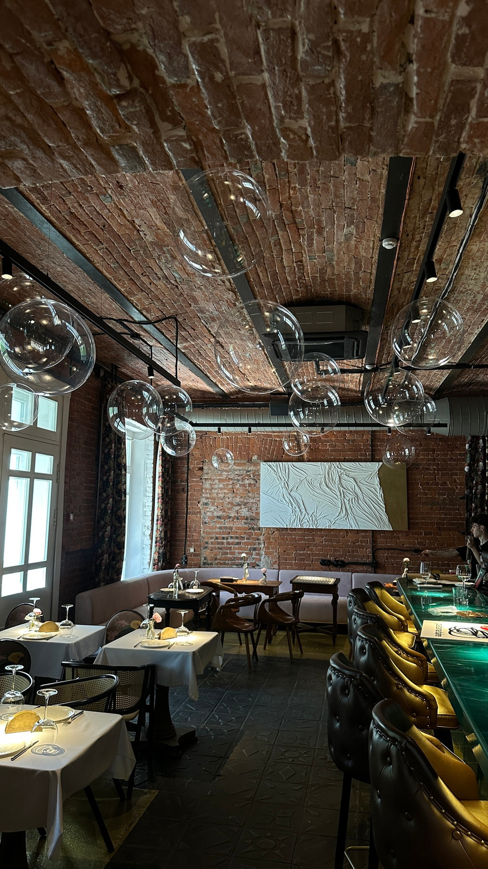 Оформление потолка шары пузыри №3425