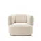 Поворотное кресло Martina, белое