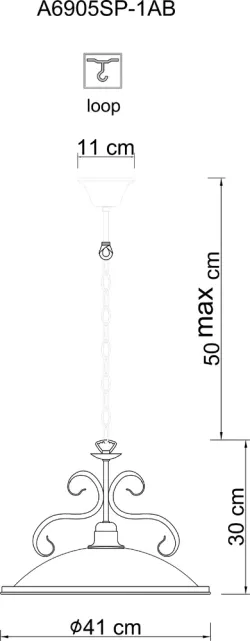 Подвесной светильник Arte Lamp SAFARI