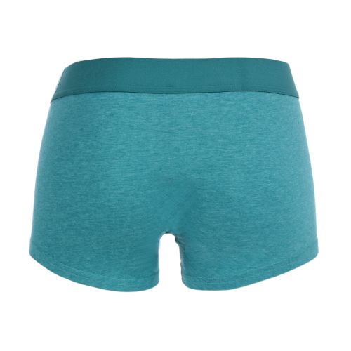 Мужские трусы хипсы (зеленый, синий, черный) набор 3 в 1 Bikkembergs BKK1UTR14TR