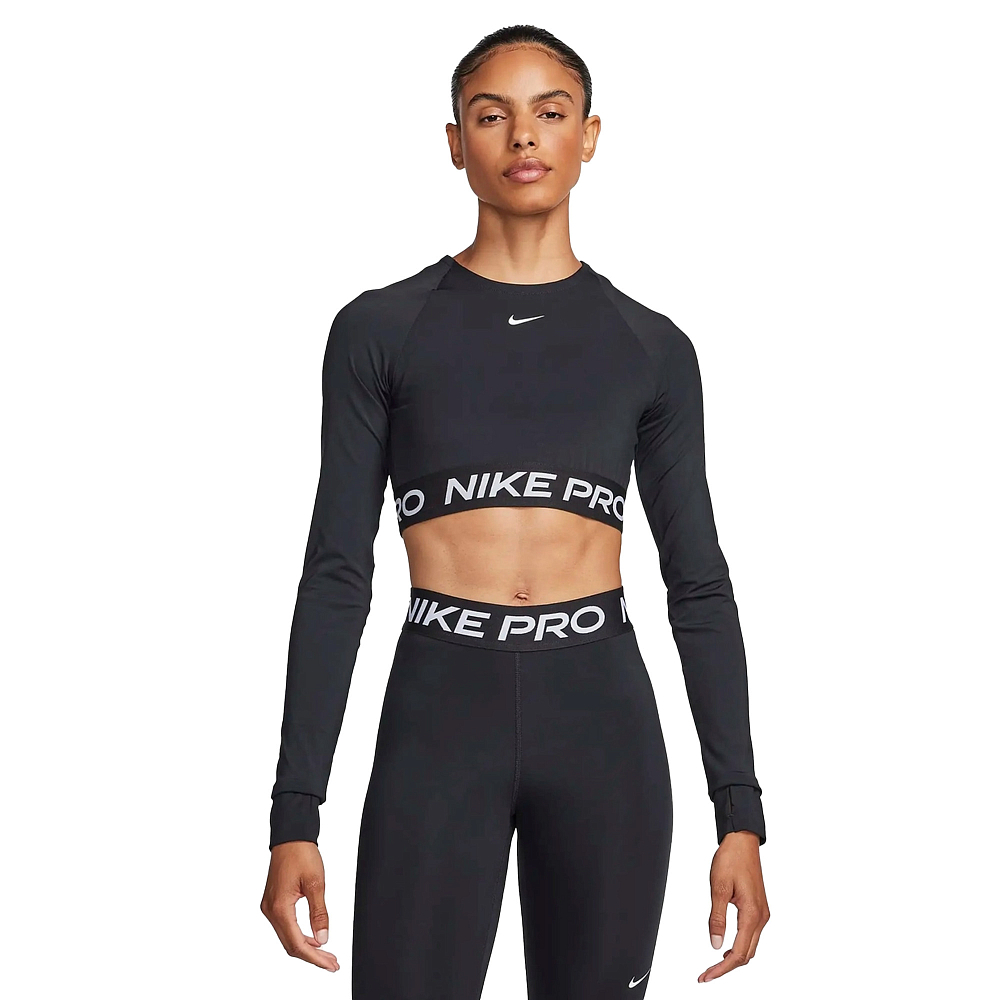 Женский лонгслив Nike PRO DF 365 CROP LS