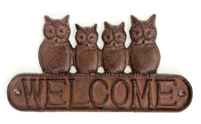 Табличка "WELCOME" 23*12см OG-55268