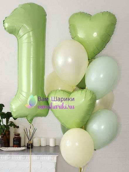 Набор шаров "Фисташковый праздник"