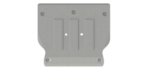 Защита электрического мотора (задняя) (3 мм, алюминий) для Zeekr X 2023- (V = 315 кВт AT 4WD) Sheriff.28.6214