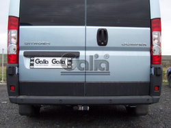 Фаркоп оцинкованный Galia C042C для Citroen Jumper 2006-, FIAT Ducato 2006-, Peugeot Boxer 2006- L1, L2, L3, L4(паспорт и сертификат в комплекте)(без электрики)