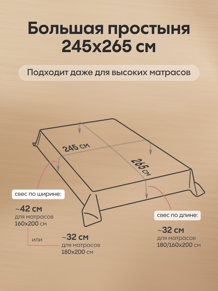 Комплект Сатин-Жаккард Тессоро «Медовый сон»