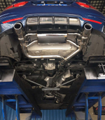 Спортивная выхлопная система с заслонками для BMW 4 Series F32 435i Coupe 2.0T 2014+ БМВ