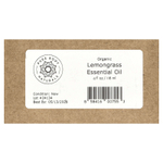 Pure Body Naturals, Органическое эфирное масло, лемонграсс, 118 мл (4 жидк. унц.)