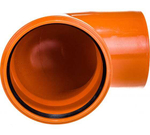 Отвод НК ПП 160х87,  коробка,рыжий, РТП (12/1)