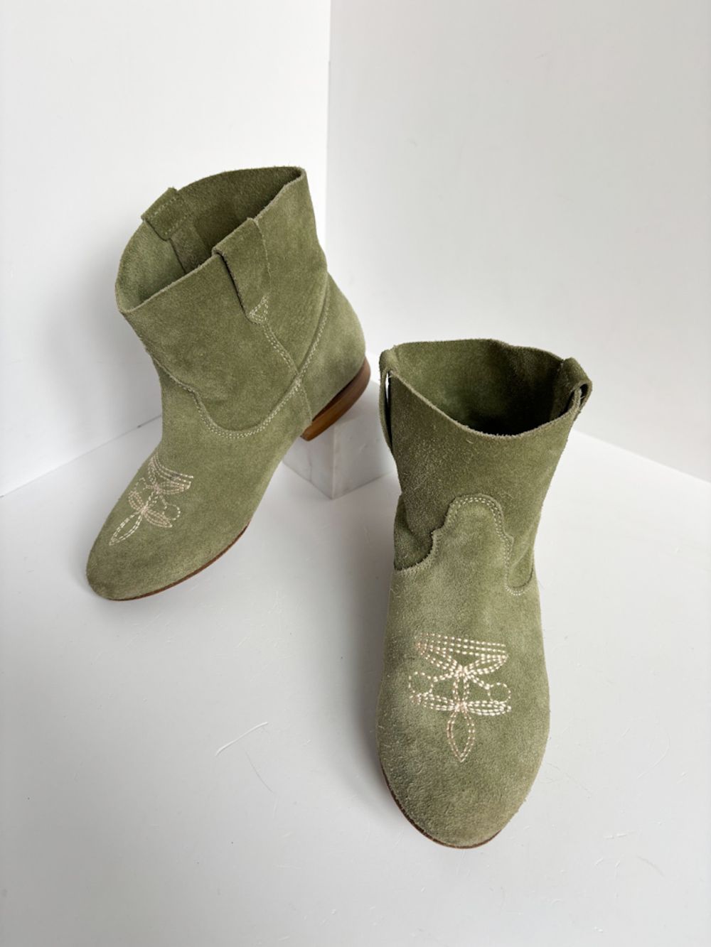 Замшевые казаки Bonpoint, 28