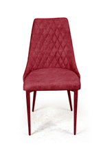Стул CONNOR LUXE, бархат винно-красный 16/конус