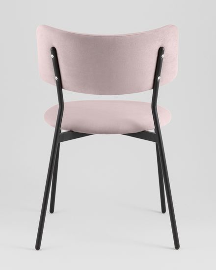 Стул Амелия велюр пыльно-сиреневый