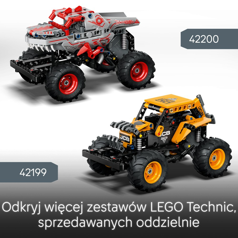 Конструктор LEGO Technic Monster Jam ThunderROARus 42200 с механизмом pull-back — фото 15