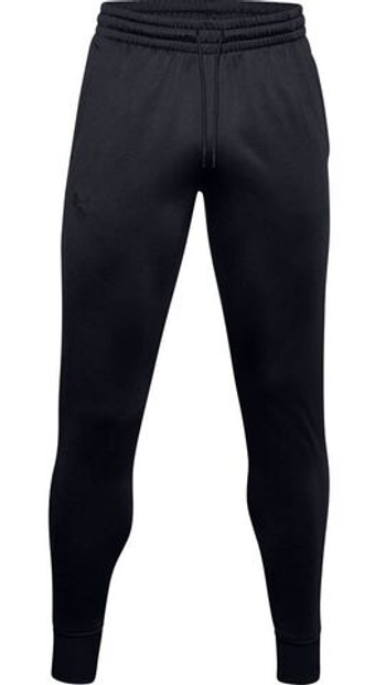 Мужские теннисные штаны Under Armour Men's Armour Fleece Joggers - черный