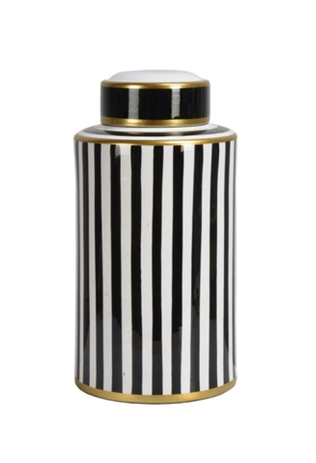 Ваза CANNISTERВаза с крышкой Fancy One Size Белый