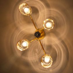 Citilux Клод CL137142 Люстра потолочная Золото