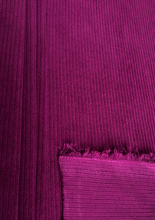 Трикотаж лапша, фуксия, вискоза FLORA