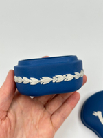 Шкатулка синяя Wedgwood