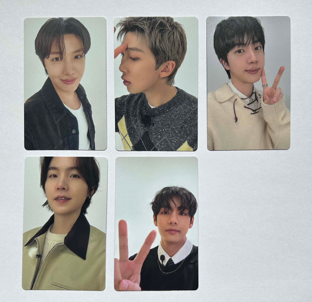 Фотокарты BTS - Arirang (weverse shop POB)