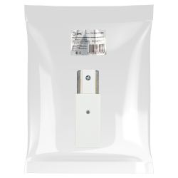 Ввод питания ЭРА TR-1PA-PC-WH для однофазного трекового шинопровода белый | Однофазный шинопровод и аксессуары